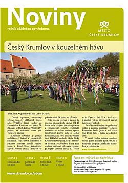 Noviny města Český Krumlov - duben 2011 - strana 1