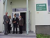 11-05 Starosta Dalibor Carda navštívil podnikatele v Českém Krumlově - společnost Grass