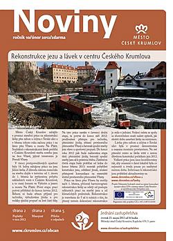 Noviny města Český Krumlov - únor 2012