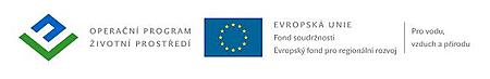 Logo dotace OPŽP + EU
