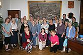 Přivítání hostů z partnerského města Llanwrtyd Wells na radnici, zdroj: oKS