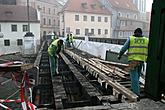 Rekonstrukce Lazebnického mostu - 2. týden, foto: Vendula Nováková